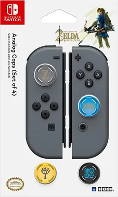 Zdjęcie produktu dla Nintendo Switch : Hori Analogue Caps Zelda Breath of the W