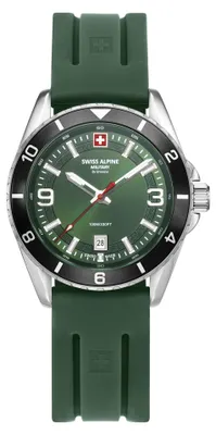 Produktbild von Swiss Alpine Military Herren Uhr Analog Quarz 7034.1838SAM Silikon