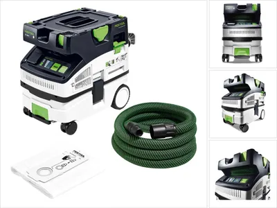 Produktbild von Festool CTL MINI I CLEANTEC Absaugmobil 10l Staubkl. L ( 574840 ) + Zubehör