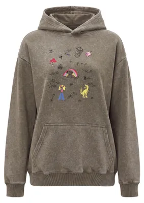 Image de SUPSLIM - Pull à capuche pour femmes, vert, taille XL