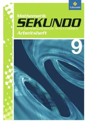 Produktbild von Sekundo 9. Arbeitsheft