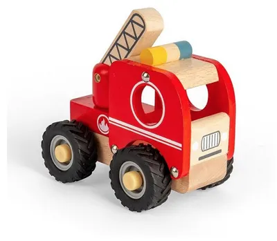 Immagine prodotto di Bigjigs Camion dei pompieri in legno