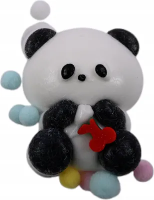 Produktbild von Panda Squishy Antistress Spielzeug für Kinder, Premium Quetschfigur zum Stressabbau, Geschenkidee