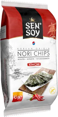 CHIPSY NORI KIMCHI BEZGLUTENOWE 4,5 g - SEN SOY