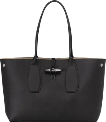 Produktbild von Longchamp Le Roseau L Tote Bag Schwarz