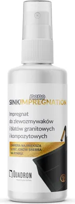 Obrázok produktu pre QUADRON nano SINKCLEANER 100ML, čistiaci prostriedok a starostlivosť o granitové drezy, DeepClean, čistiaci prostriedok na odstraňovanie škvŕn z drezov