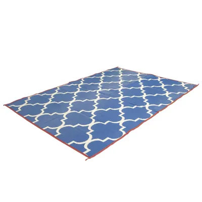Produktbild von Bo-Camp Außenteppich Chill mat Casablanca 2x1,8 m Blau