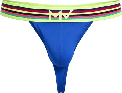 Produktbild von MODUS VIVENDI - Herren Thongs Unterwäsche - Peace Thong Blue - 1x Größe S