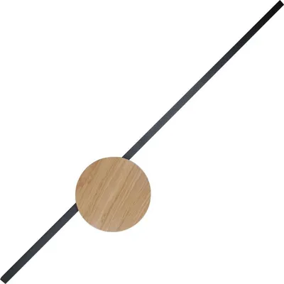 Zdjęcie produktu dla Kinkiet LED 36W JAVA II BLACK WOOD 1441 TK Lighting