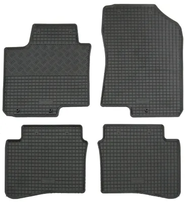 Rigum Gummi Fußmatten Set für Hyundai i20 III, Mod. Bj. 2020-, 4-teilig, schwarz