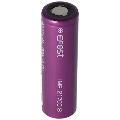 Immagine prodotto di Efest IMR21700 - 4000 mAh, batteria agli ioni di litio, 3,6 V - 3,7 V, 30 A