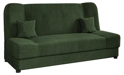 Produktbild von MIRJAN24 Schlafsofa Jonas Cord, Schlaffunktion und Bettkasten, Stilvoll Polstersofa (Farbe: Poso 14)