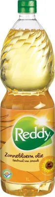 Produktbild von Reddy Sonnenblumenöl 1000 ml – Kaltgepresstes, reines Pflanzenöl für Kochen & Braten