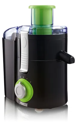 Productafbeelding van Princess 202040 Juicer, 250 Watt, kunststof behuizing, 3 snelheidsstanden, opvangbak voor vruchtvlees