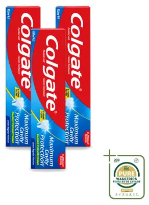Obrázok produktu pre 3 x zubná pasta Colgate Maximum Cavity Protection - 100 ml - balenie s 3 kusmi
