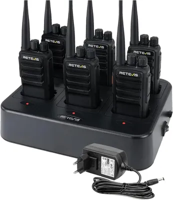 Image de Retevis RB669 Freenet PMR446 Radio, Radio sans licence RT24V 2.0, 16 et 6 canaux Freenet, Système vocal allemand, Radio longue portée
