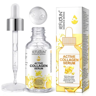 Produktbild von Gesichtspflege Gesichtsserum Anti-Falten Anti-Aging Kollagen Collagen Serum 30ml