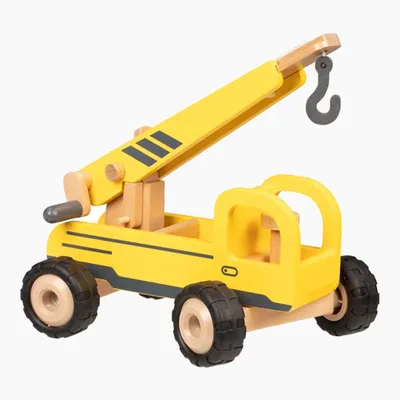 Obrázok produktu pre Goki 55897, Mobile crane, 3 mesiace, 4 koleso/kolesá, Žltá