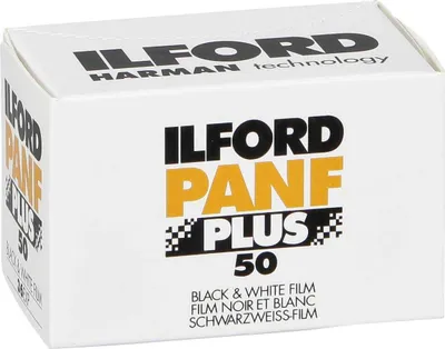 Produktbild von Ilford PAN F Plus - Schwarz-Weiß-Negativfilm - 135 (35 mm) - ISO 50 - 36 Belichtungen