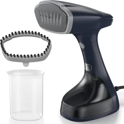Produktbild von Dampfglätter 1800W mit 2 Dampfstufen, 28 g/min Dampfleistung, 35s Aufheizen, 260ml Tank, faltbare Dampfbürste mit Abschaltautomatik & Tropfstopp ProGo