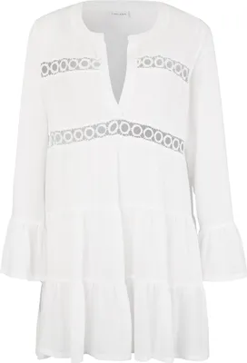 Produktbild von LASCANA Longbluse offwhite Größe 40/42