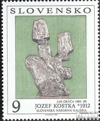 Produktbild von Briefmarken Slowakei 1993 Mi 185 (kompl.Ausg.) postfrisch Kunstwerke