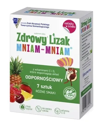 Image de Sucettes aux fruits avec surprise, 7 pièces