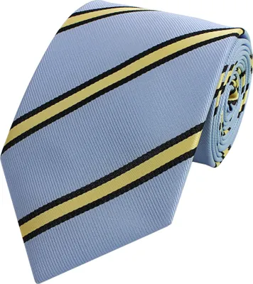 Produktbild von Fabio Farini - 1 Stück Herren Krawatte Blautöne - verschiedene Blaue Männer Schlips in 8cm Breit (8cm), Teal Blue/Sweet Celery/Black