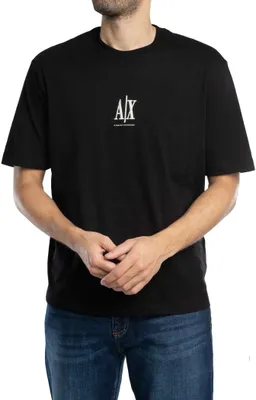 Produktbild von Armani Exchange Schwarzes T-Shirt mit Logo – L