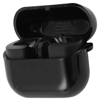 Obrázek produktu pro Náhradní nabíjecí pouzdro pro sluchátka Galaxy Buds 3 SM-R530 – kabelové bezdrátové nabíjecí pouzdro s kabelem USB-C, podporou párování přes Bluetooth, černé
