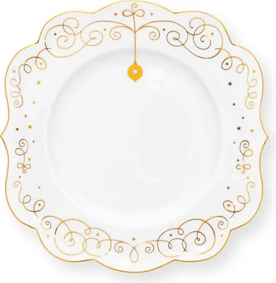 Produktbild von PIP STUDIO Royal Winter White Brotteller 17cm