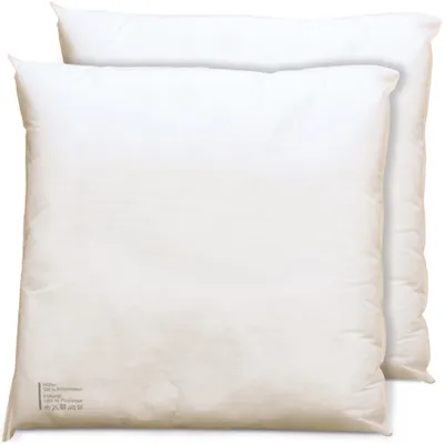 Produktbild von 2er Set Kissenfüllungen 45x45 cm weiche Innenkissen für Dekokissen