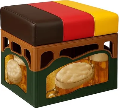 Produktbild von Bierkastensitz BIERSITZ in Deutschlandfarben
