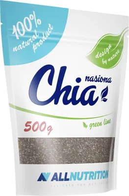 Produktbild von ALLNUTRITION Chia nasiona 500 g / Superfoods / 100% biologische Chiasamen