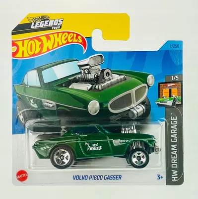 Produktbild von Hot Wheels Volvo P1800 Gasser 1:64 Spielzeugauto Detailreich
