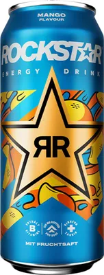 Obrázek produktu pro Rockstar Energy Drink Mango s taurinem a extraktem z guarany 500 ml