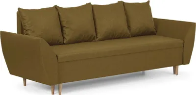 Produktbild von 3-Sitzer-Sofa mit Schlaffunktion ALI - Gelb