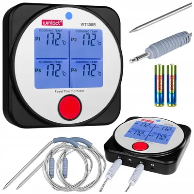 Obrázek produktu pro Wintact WT308B Digitální teploměr s sondou pro potraviny