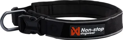 Produktbild von Non-stop dogwear Hundehalsband Roam Collar schwarz, Größe: L