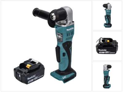 Immagine prodotto di Makita DDA 351 M1 Trapano angolare a batteria 18 V 13,5 Nm + 1x batteria 4,0 Ah - senza caricabatteria