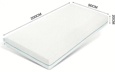 Produktbild von Matratzen – Taschenfederkernmatratzen – Kaltschaummatratzen – Einzelmatratzen – Gästemattren – 90x200 cm – Härtegrad H2