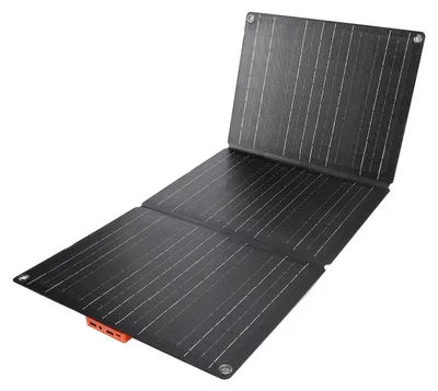 Produktbild von 100W tragbare faltbare Solarpanel Kit Solar Controller 2 USB-Ausgang Unterstützung Auto OBD Aufladen wasserdicht für Camping Outdoor Trip 3 Fold