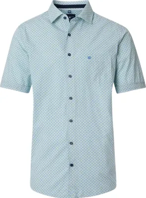 Produktbild von Redmond - Comfort Fit - Herren Freizeithemd Kurzarm (251065999), Größe:XL, Farbe:Grün(60)