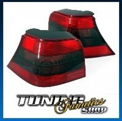 Zdjęcie produktu dla Dla VW Golf 4 IV R32 tylne światła SET czerwono-czarne 25 Jubi GTI