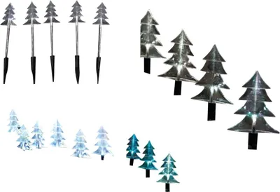 Produktbild von ED Solarleuchte Weihnachtsbäume Tannenbaum