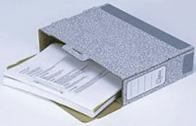 Produktbild von Archívny box Fellowes BANKERS BOX 80mm sivý/biely