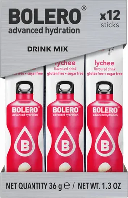 Produktbild von Bolero Sticks (12x3g) Lychee - Intra- & Post-Workout - Intra-Workout