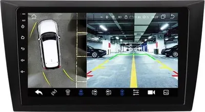 Obrázek produktu pro Autorádio s Bluetooth a kamerou – CarPlay – Pro VW Golf 6 (2008–2016) – Kompatibilní s Apple a Android – Stereo systém – Navigace – Navigační systém