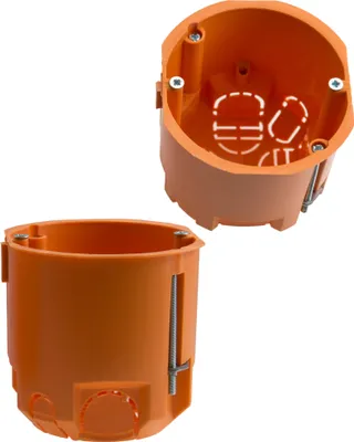 Produktbild von Tiefe Gipskartondose mit Schrauben 60mm PK68 Pawbol A.0040P/68