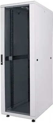 Produktbild von INTELLINET 48,3cm 19Zoll Netzwerkschrank 32 HE HxBxT 1588 x 600 x 600 mm Schutzklasse IP20 unmontiert grau